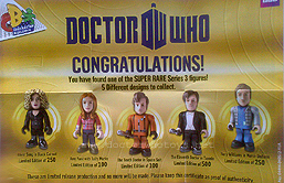Character Building Series 3 Super Rare Micro Figures